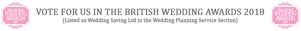 The British Wedding Awards 2018 Banner